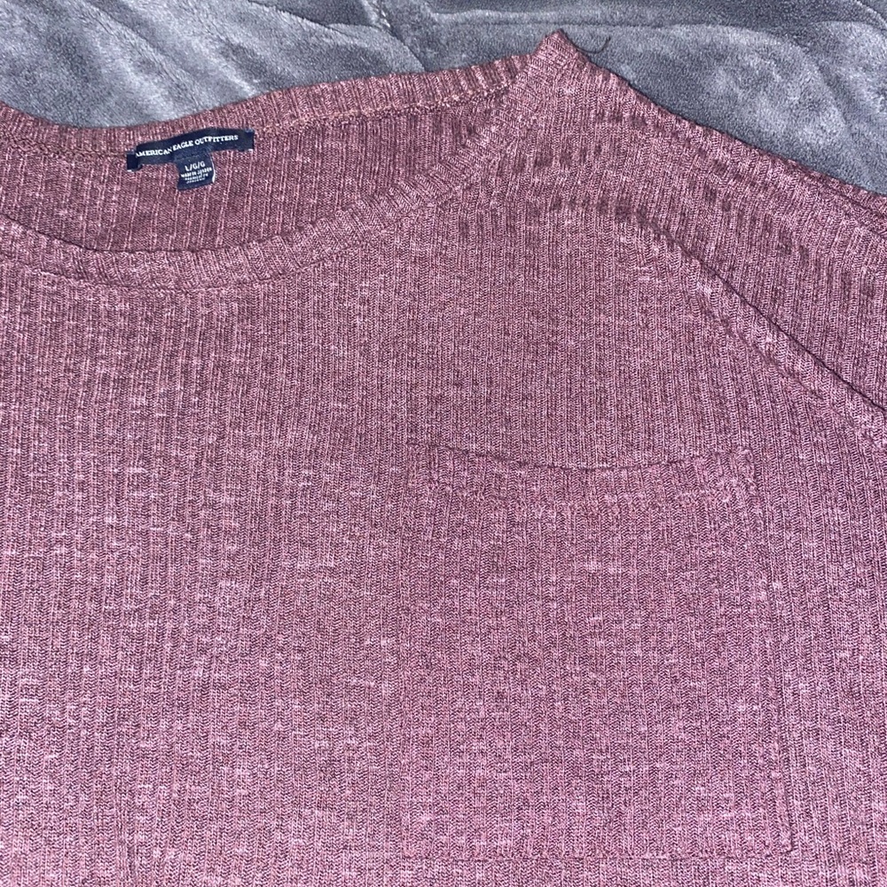 American Eagle Soft Purple Tee